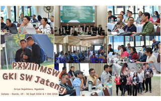 Persidangan XVIII Majelis Sinode Wilayah (PXVIII MSW) GKI SW Jateng